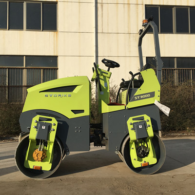 小工地就用小型壓路機(jī)省錢還好用！